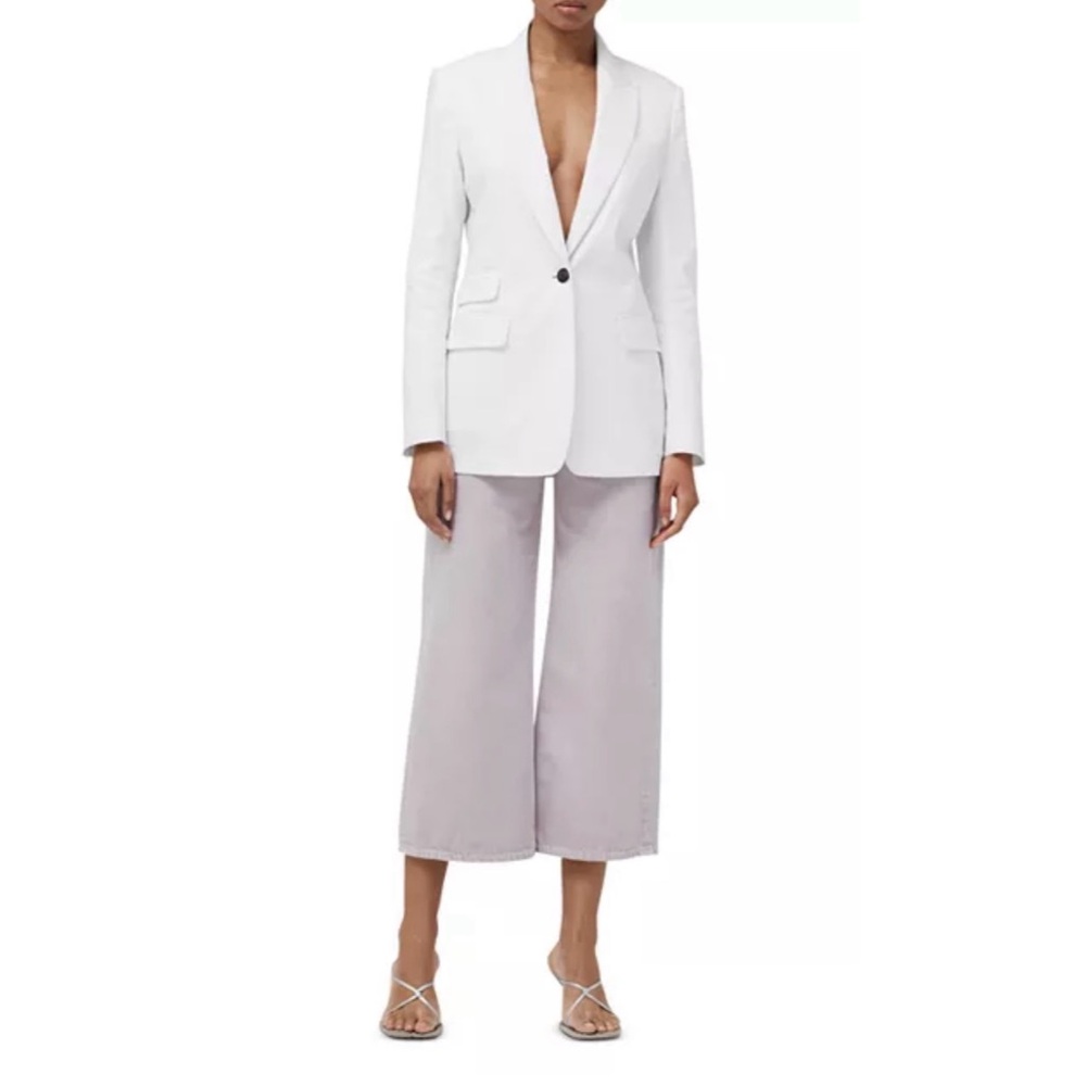 Rag & Bone Women’s Andi High-Rise Ankle Wide Leg Jeans in Lavender Size 31 - Picture 5 of 11